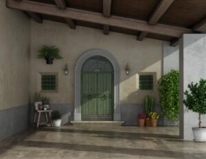 porch of an old country house with large entrance 2023 11 27 05 29 35 utc